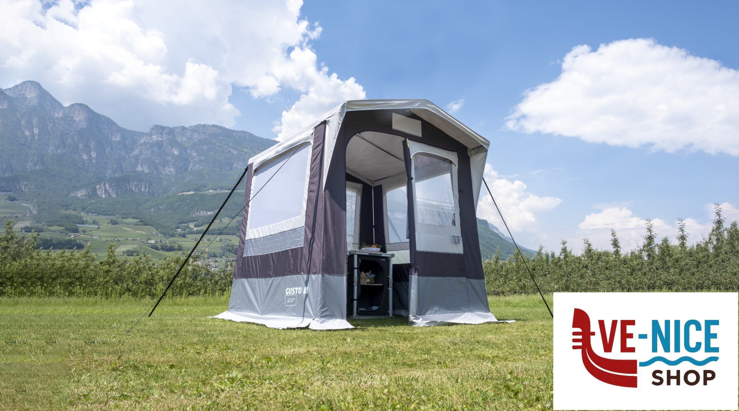 Tenda cucina Gusto III NG Brunner STORAGE TENTS - immagine 5