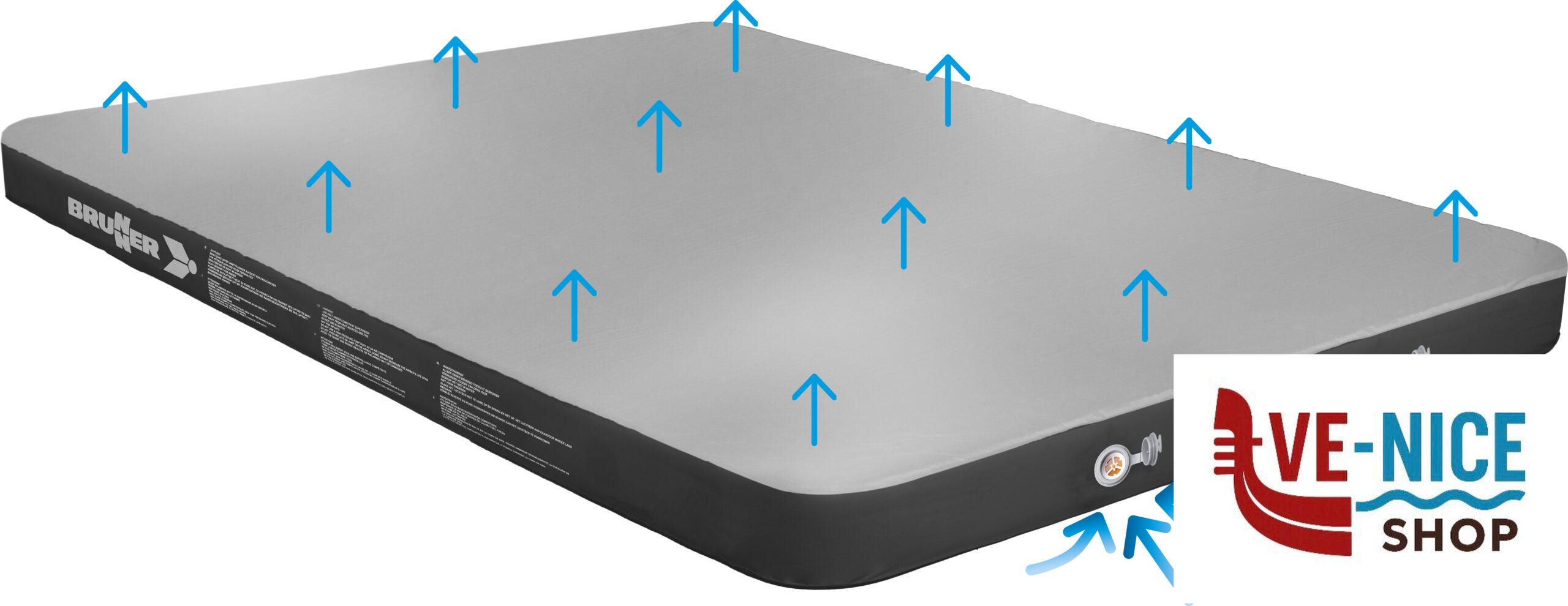 Materasso autogonfiante Somni 3D Brunner MATERASSINI E CUSCINI - immagine 3