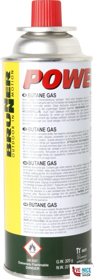 Bomboletta gas Powergaz 227 Brunner DEVIL