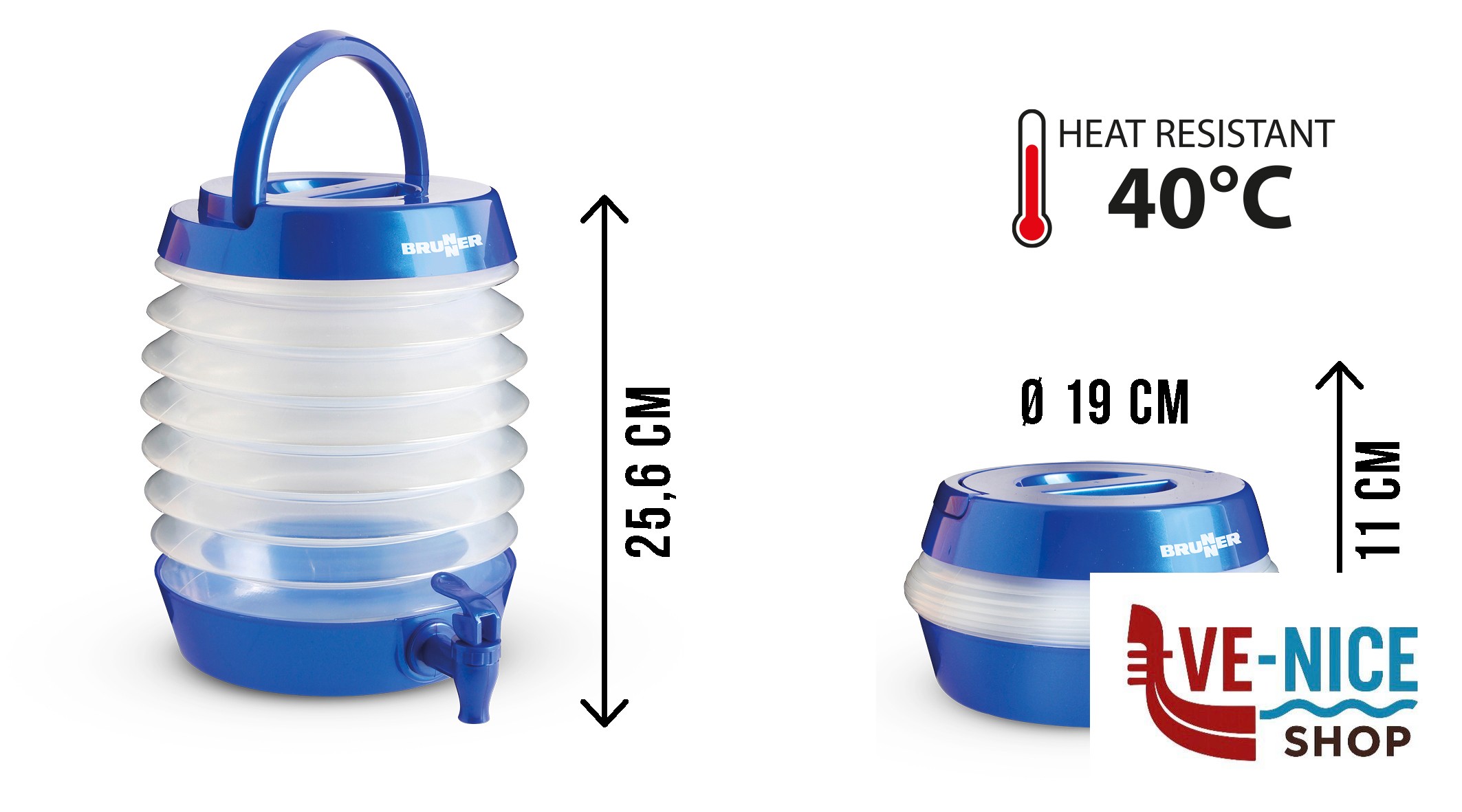 Tanica Blue Pearl 5,5 lt Brunner GHIRBE - immagine 4