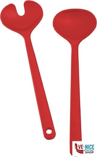 Set posate insalata rosso Brunner COMPLEMENT