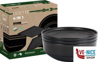 6 in 1 Set Odette Double Black Brunner ODETTE