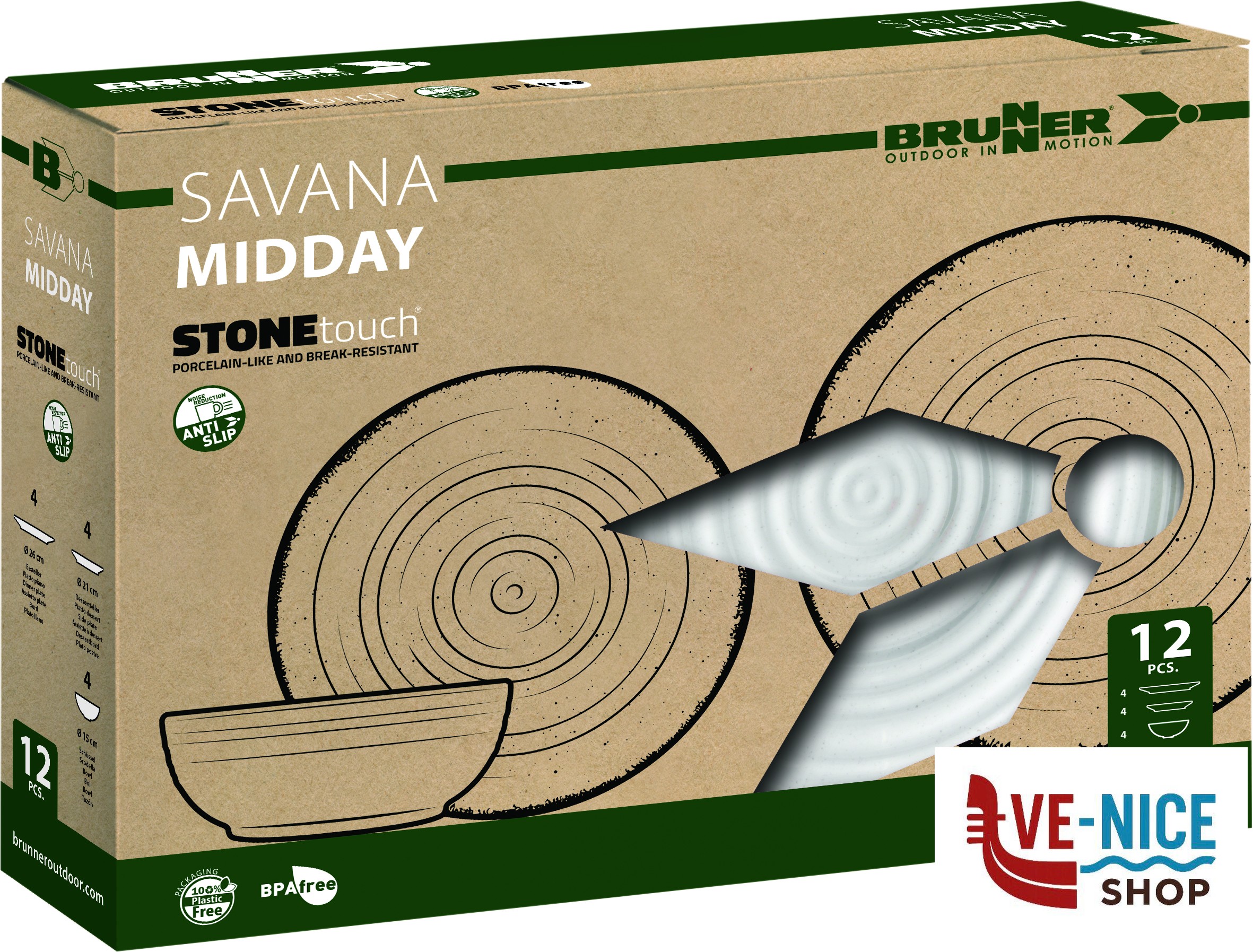 Midday Set Savana Brunner SAVANA - immagine 3