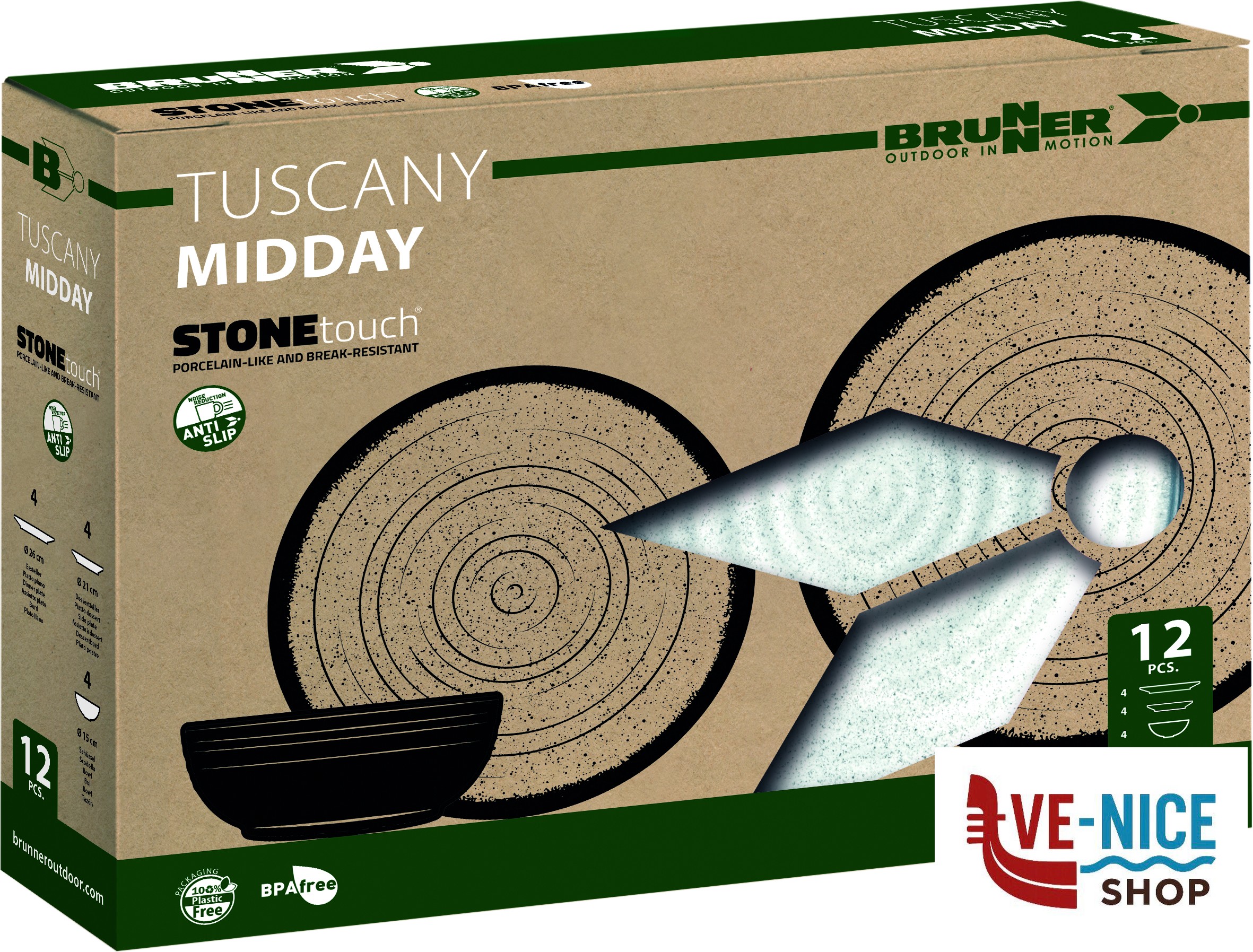 Midday Set Tuscany Brunner TUSCANY - immagine 3