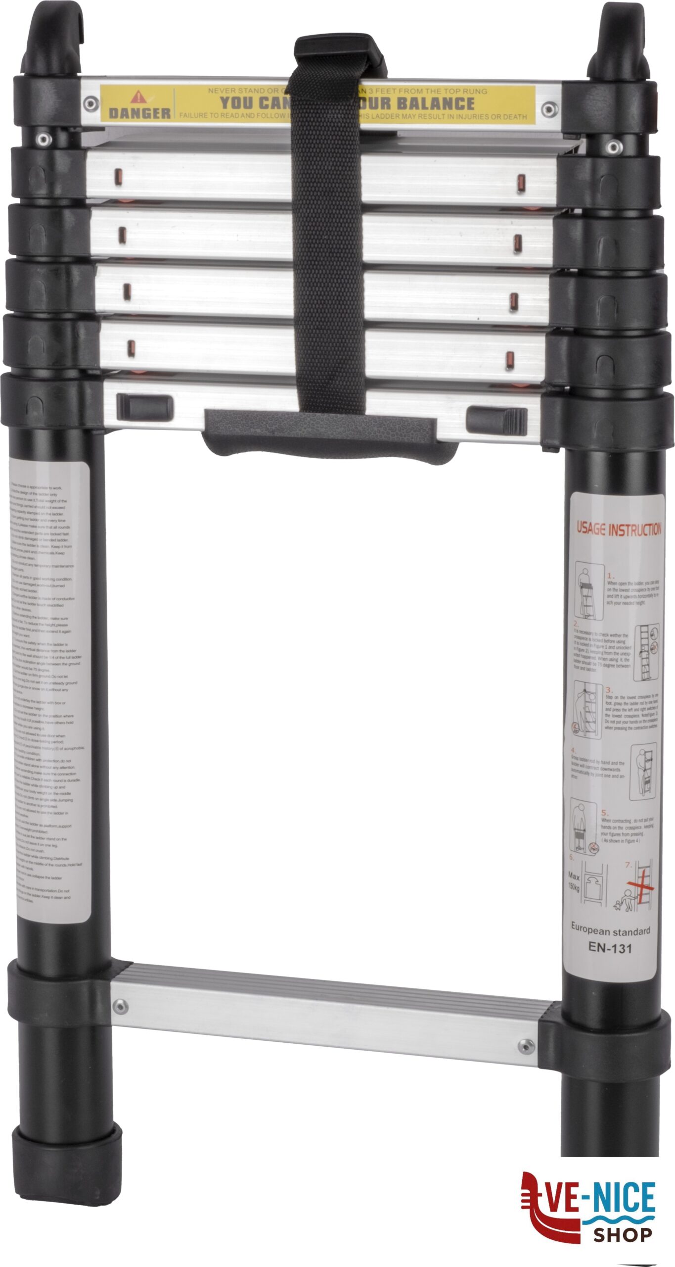 Scala telescopica Laddy Alcove Brunner ACCESSORI VR - immagine 2