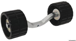 Osculati 02.031.71 Rullo Oscil. Prof. Estruso 20 Mm E Sagomato 120X75 Mm rulli laterali con staffa a farfalla e fermi inclinazione