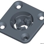 Osculati 10.341.03 Clip Quadarata Autoallineante Diam. 25 Mm. bottoni occhioli ed accessori di fissaggio