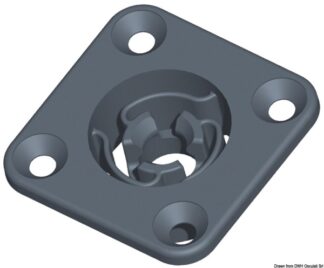 Osculati 10.341.03 Clip Quadarata Autoallineante Diam. 25 Mm. bottoni occhioli ed accessori di fissaggio