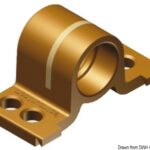 Osculati 10.464.03 Femmina Per Fissaggio Laterale bottoni occhioli ed accessori di fissaggio