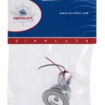 Osculati 13.186.13 Luce Cortesia A Led Tonda Blu luci segnapasso e di cortesia in metallo