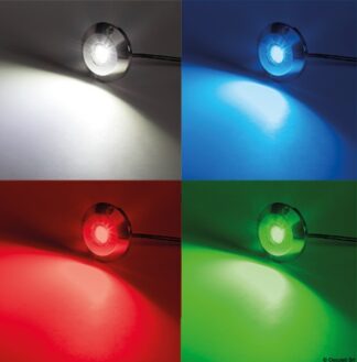 Osculati 13.273.22 Luce Subacquea A Led Luce Rgbw 60 W luci subacquee led per plancette specchi poppa e carene