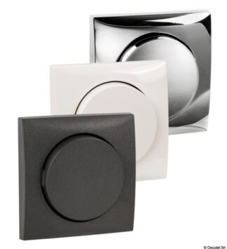 Osculati 14.520.03 Interruttore Singolo Cromato interruttori e prese modulari originali berker