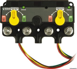 Osculati 14.870.07 Xd Flex 2 Triple - (2 Pole Relay) W/Knobs - Flying Wires staccabatterie egis xd flex