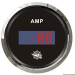 Osculati 27.321.44 Amperometro Digitale Con Shunt Nero/Lucida strumentazione motore