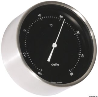 Osculati 28.859.14 Termometro Clausen Inox Satinato/Nero strumentazione clausen