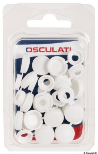 Osculati 37.343.01 Orli Sottovite Shure Caps Bianchi (Blister 20 Pz) shore cap