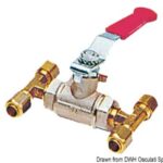 Osculati 45.045.05 Rubinetto Di Emergenza Bypass Vetus componenti e ricambi per timonerie idrauliche vetus