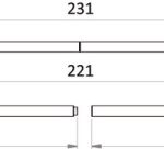 Osculati 46.818.11 Palo In Carbonio 1150+1150Mm Smontabile sistema tendalino con pali in carbonio