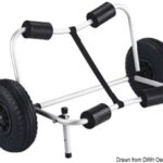 Osculati 47.369.15 Carrellino Pieghevole Per Kayak carrelli portabarche