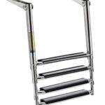 Osculati 49.541.84 Scaletta Telescopica Big 4 Gradini Sovraplancetta Slide-Out scaletta telescopica slide out