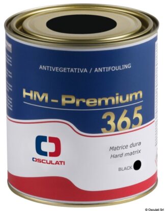 Osculati 65.612.13 Antivegetativa A Matrice Dura Premium 365 Nera 0,75 L antivegetative osculati