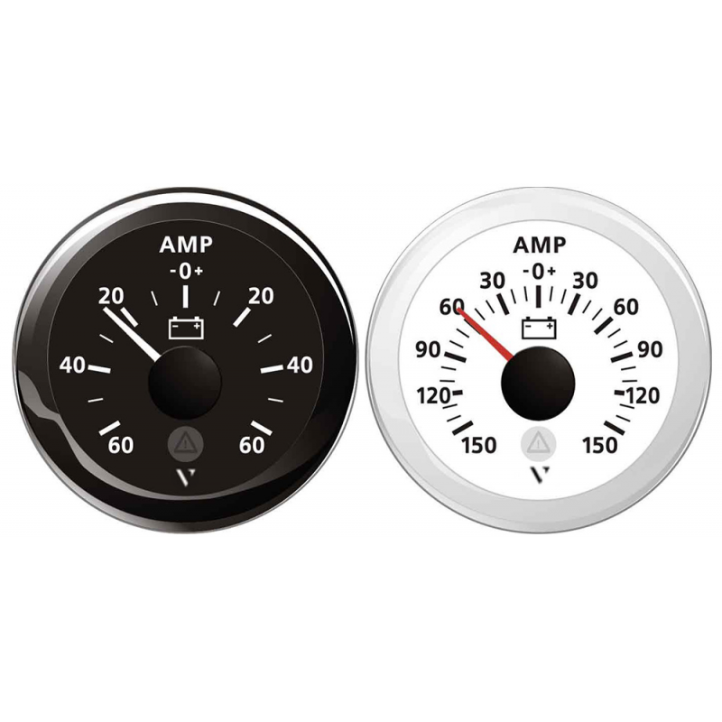 VDO View Line VDO AMPEROMETRO 60A NERO