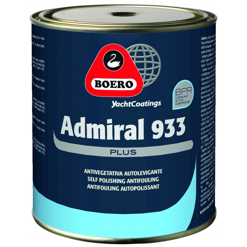 Boero Primer, Antivegetative ANTIVEG. ADMIRAL 933 AZZURRO 5L