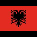 Adria Bandiere Bandiere in Tessuto BANDIERA ALBANIA CM.30X45