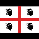 Adria Bandiere Bandiere in Tessuto BANDIERA SARDEGNA CM.20X30