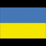 Adria Bandiere Bandiere in Tessuto BANDIERA UCRAINA CM.40X60