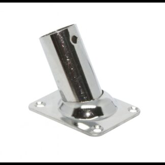 Raccordi in Acciaio Stampati BASE INOX RETT. 60° Ø MM.22