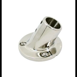 Raccordi in Acciaio Microfuso BASE INOX TONDA 60° Ø MM.22