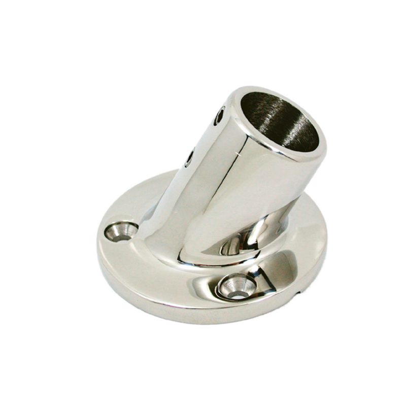 Raccordi in Acciaio Microfuso BASE INOX TONDA 60° Ø MM.22