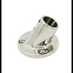 Raccordi in Acciaio Microfuso BASE INOX TONDA 60° Ø MM.25