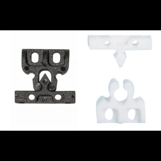 Nuova Rade Fermaporte BLOCCA ANTINE NYLON BIANCO