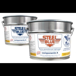 Cecchi Resina Epossidica Cecchi C-SYSTEM STEEL BLUE GIALLO