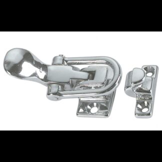 Foresti Chiusure Ottone, Nylon CHIUSURA PIANA OTTONE CROMATO