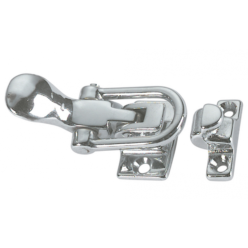 Foresti Chiusure Ottone, Nylon CHIUSURA PIANA OTTONE CROMATO