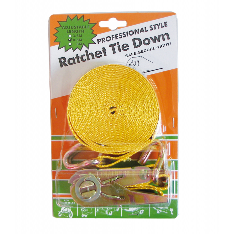 Marine Town Cinghie di Fissaggio CINGHIA A CRICCHETTO CM.454X2,5 - immagine 2