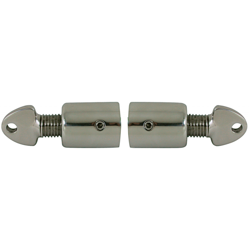 Marine Town Accessori per Capottine COPPIA DI GIUNTO INOX Ø MM.22