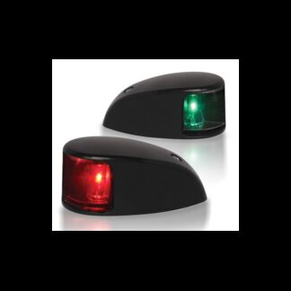 Hella marine Fanali di Via a LED < 50 M. FANALI NERI LED S/D MONTAGG. PONTE