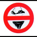 ERREGRAFICA DIVIETO SLIP-REGGISENO (acq.min. unità)