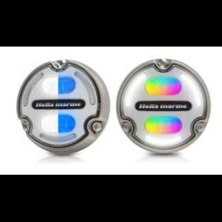 Hella marine Faretti a Led Subacquei,Sottoplance FARO SUB APELO A2 LED BRONZE B/BLU