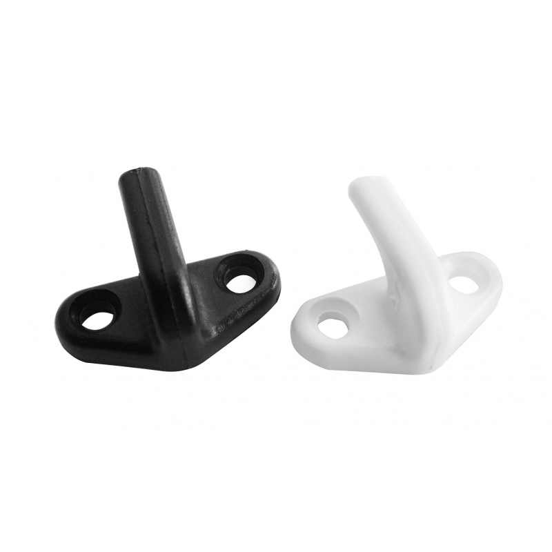 Nuova Rade GANCETTO PVC BIANCO (acq.min.20,00 unità) - immagine 2