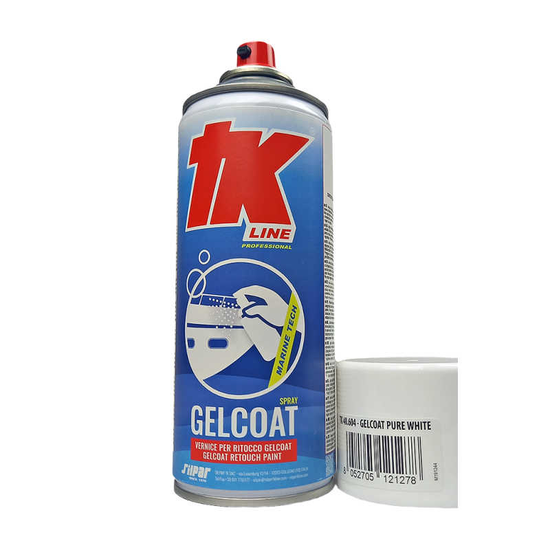 Silpar TK Stucchi, Gel Coat GELCOAT SPRAY BIANCO CLASSICO
