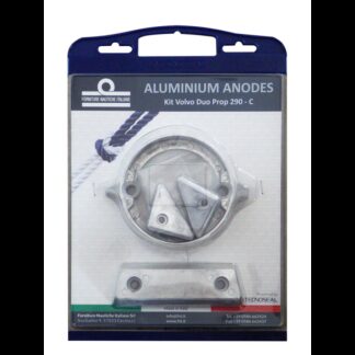 Tecnoseal KIT Anodi Alluminio KIT ALLUMINIO VOLVO 290C DUAL PROP