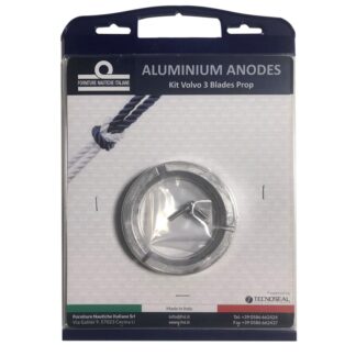 Tecnoseal KIT Anodi Alluminio KIT ALLUMINIO VOLVO ELICA 3 PALE