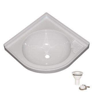 VECAM Lavelli, Pilette Scarico LAVELLO PVC AD ANGOLO