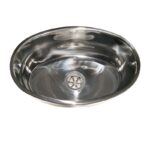 Lavelli, Pilette Scarico LAVELLO INOX OVALE MM.385X265x135