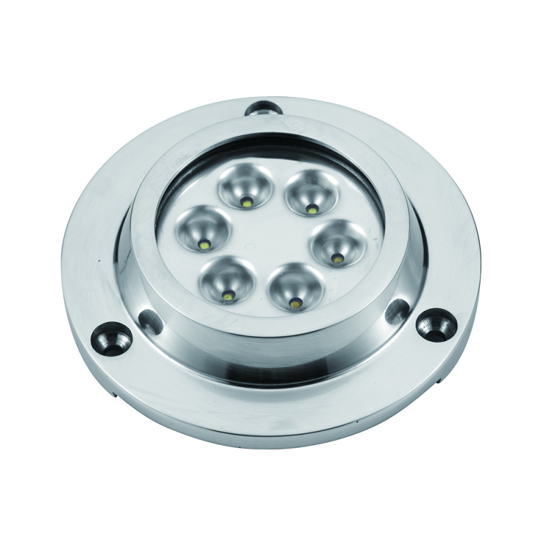 AAA Faretti a Led Subacquei,Sottoplance LUCE SUBACQUEA LED BIANCHI (6X3W)